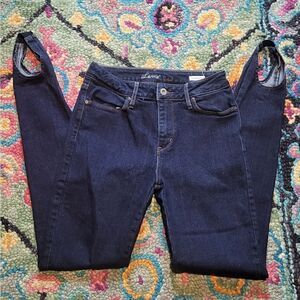 Levi's Skinny Jeans Leggings Stirrup Blue 26